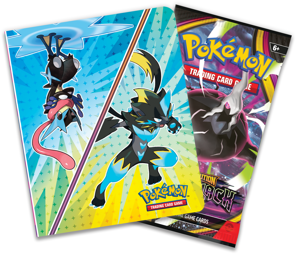 Pokemon: 2026 Q4 Mini Portfolio w/ Pitch Black Booster Pack
