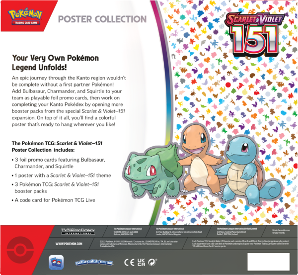 Pokemon: 151 Poster Collection | Show Kase Collectibles