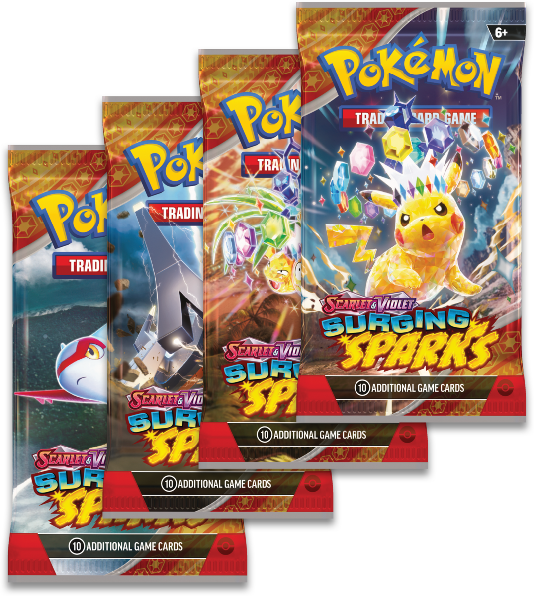 surging sparks booster box stockx 2025 Pokmon Scarlet & Violet Surging Sparks Elite Trainer Box & Booster Bundle Costco 2-Pack 2x Lot - 2025