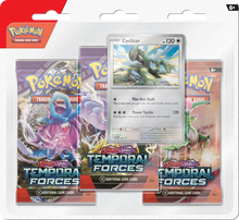 Load image into Gallery viewer, Pokemon: Temporal Forces 3 Booster Pack Blister (Complete Set)