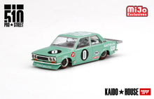 Load image into Gallery viewer, Kaido House x Mini GT: Datsun 510 (Green)
