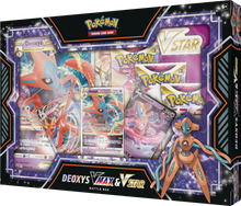 Load image into Gallery viewer, Pokemon: Deoxys VMAX &amp; VSTAR and Zeraora VMAX &amp; VSTAR Battle Box (Complete Set)