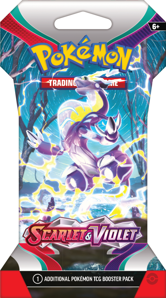 Pokemon: Scarlet & Violet Sleeved Booster Pack Pokemon: Scarlet & Violet Sleeved Booster Pack