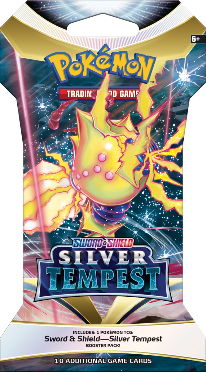 pokemon silver tempest sleeved booster pack or the huge VMAX edition of the rare Regieleki Sleeved Silver Tempest Booster Packs