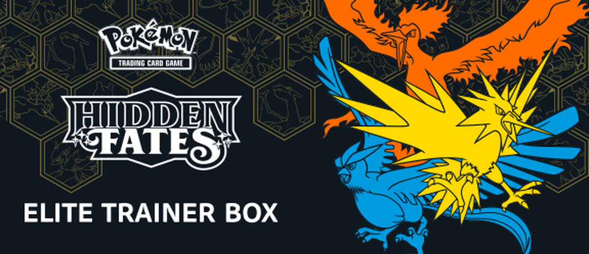 Pokemon Hidden Fates Elite Trainer Box