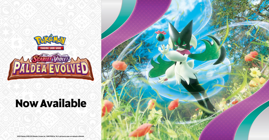 Pokemon Paldea Evolved Products Available Now!