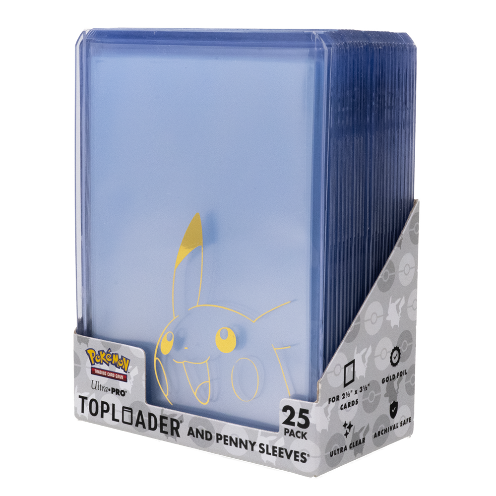 Ultra Pro: Pikachu Toploader and Penny Sleeves Combo Pack
