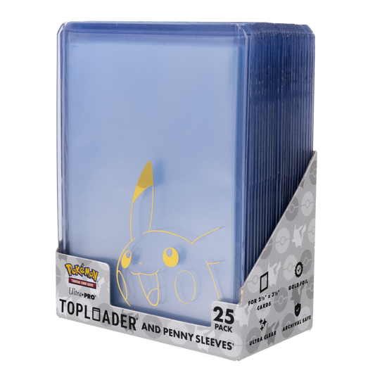 Ultra Pro: Pikachu Toploader and Penny Sleeves Combo Pack