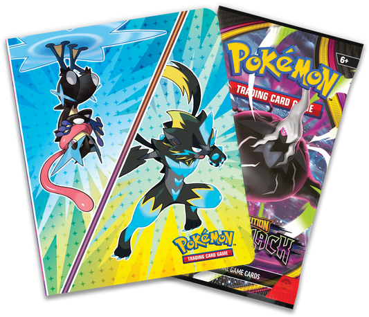 Pokemon: 2026 Q4 Mini Portfolio w/ Pitch Black Booster Pack