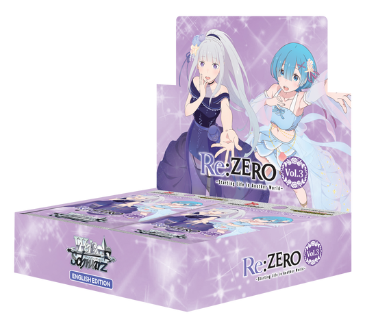 Weiss Schwarz: Re:ZERO -Starting Life in Another World- Vol.3 Booster Box