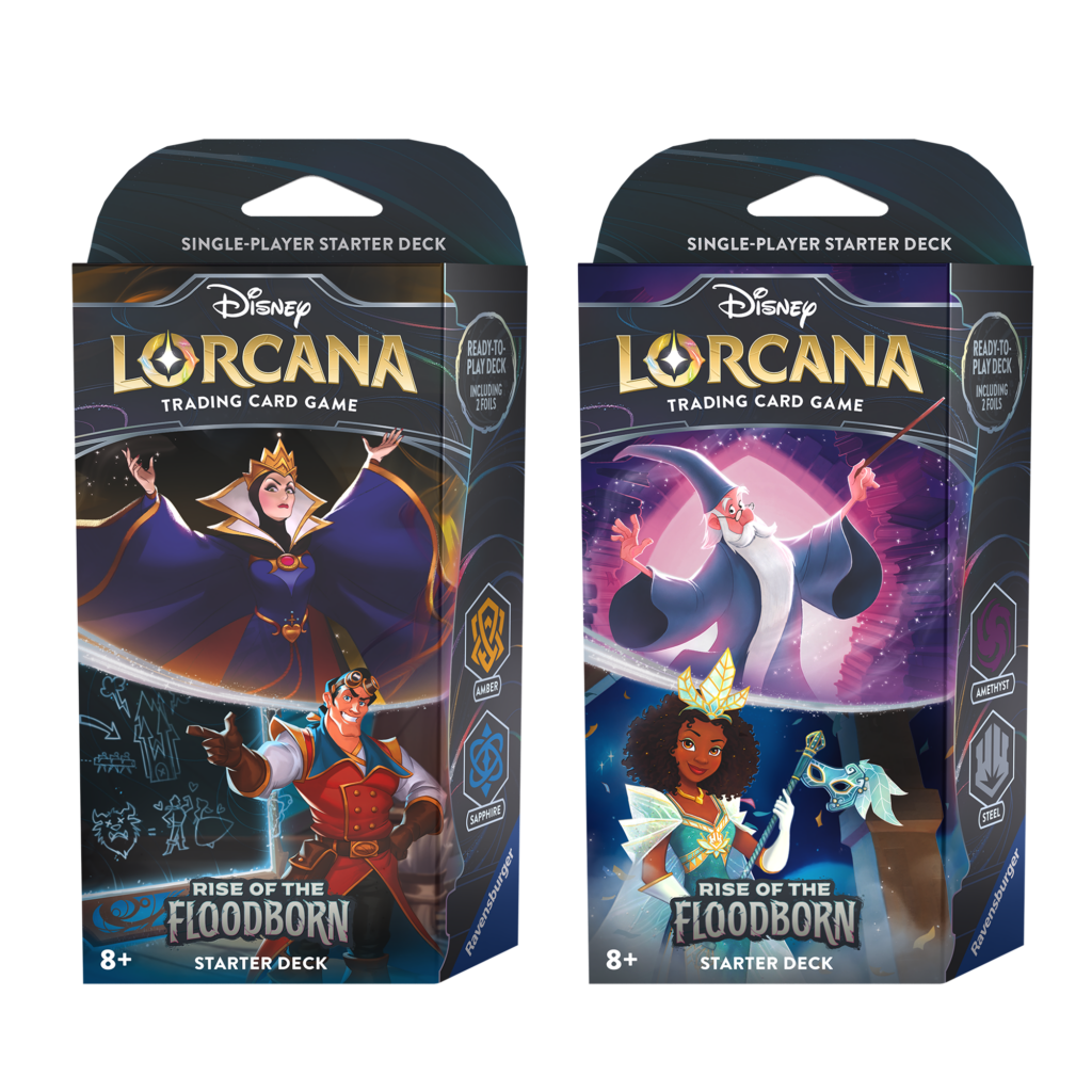 lorcana floodborn booster box Ravensburger Disney TCG: Rise of the Pack Display | 24 Packs with 12 Trading Cards Each | Ideal for Collectors & Disney Fans Each individually wrapped booster pack contains a total of 12 cards Lorcana Rise of the Floodborn