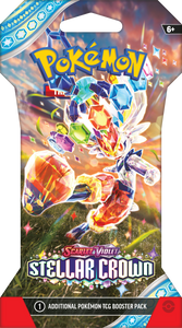 [LIMIT 4] Pokemon: Stellar Crown Sleeved Booster Pack