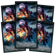 Load image into Gallery viewer, Lorcana: The First Chapter Sleeves (Captain Hook/Elsa/Mickey)