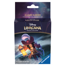 Load image into Gallery viewer, Lorcana: The First Chapter Sleeves (Captain Hook/Elsa/Mickey)