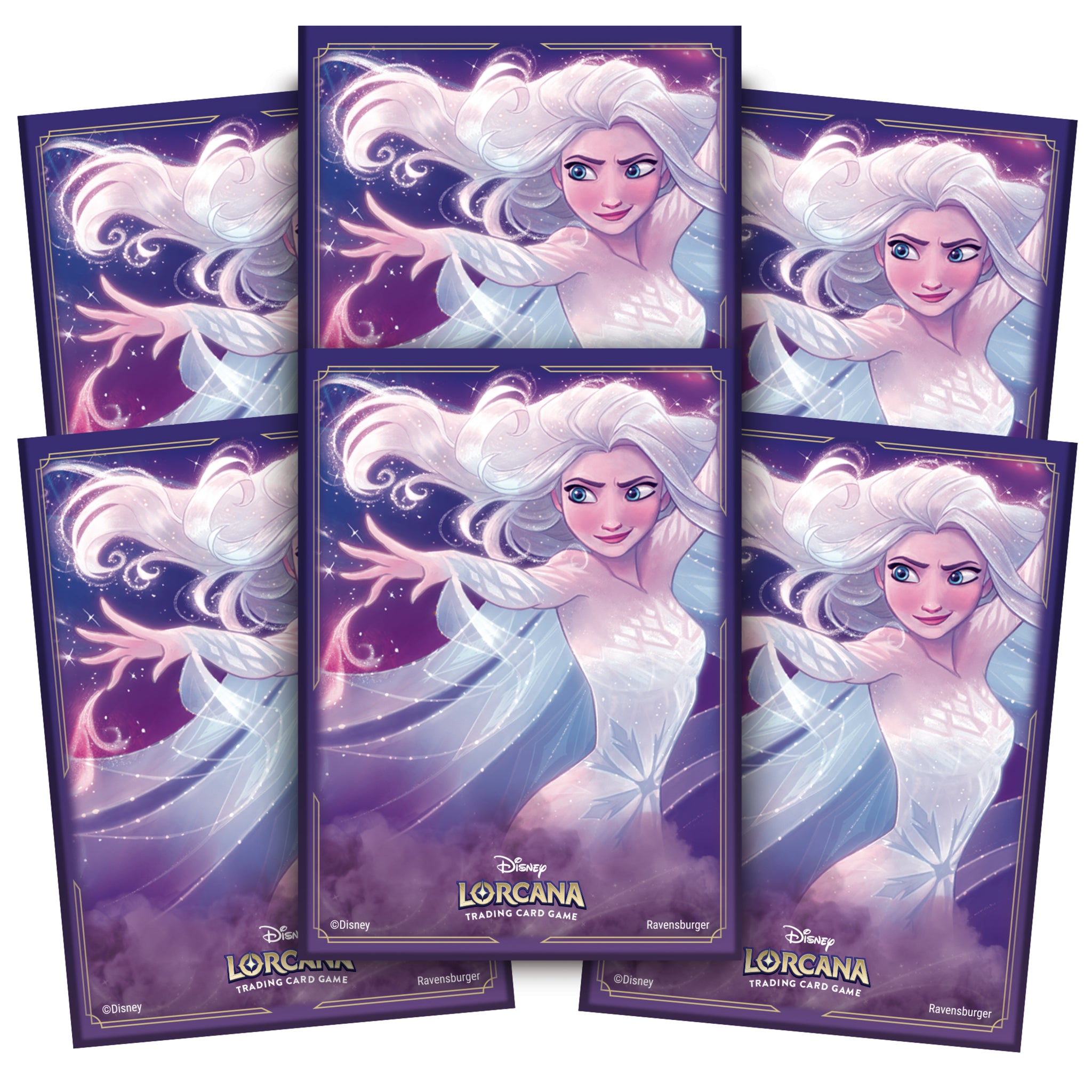 Lorcana: The First Chapter Sleeves (Captain Hook/Elsa/Mickey) Lorcana: The First Chapter Sleeves (Captain Hook/Elsa/Mickey)
