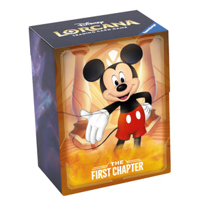 Lorcana: The First Chapter Deck Boxes (Captain Hook/Elsa/Mickey)