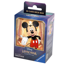 Load image into Gallery viewer, Lorcana: The First Chapter Deck Boxes (Captain Hook/Elsa/Mickey)