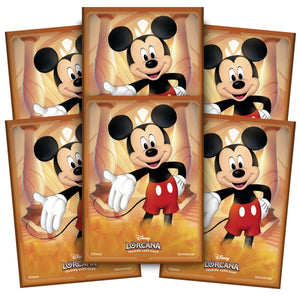 Lorcana: The First Chapter Sleeves (Captain Hook/Elsa/Mickey)
