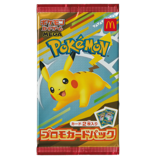 Mcdonald's Japan Pokemon Promo Pack 2025