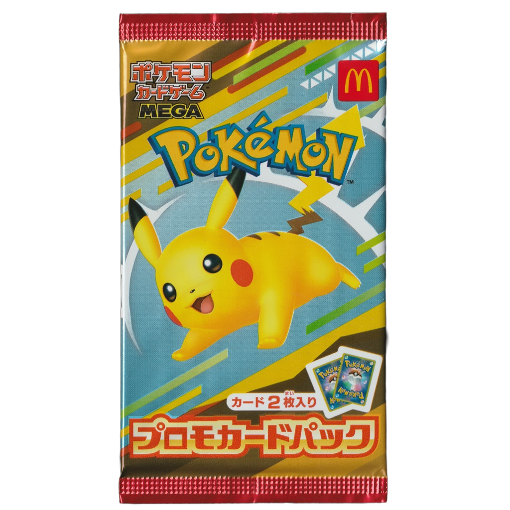 Mcdonald's Japan Pokemon Promo Pack 2025