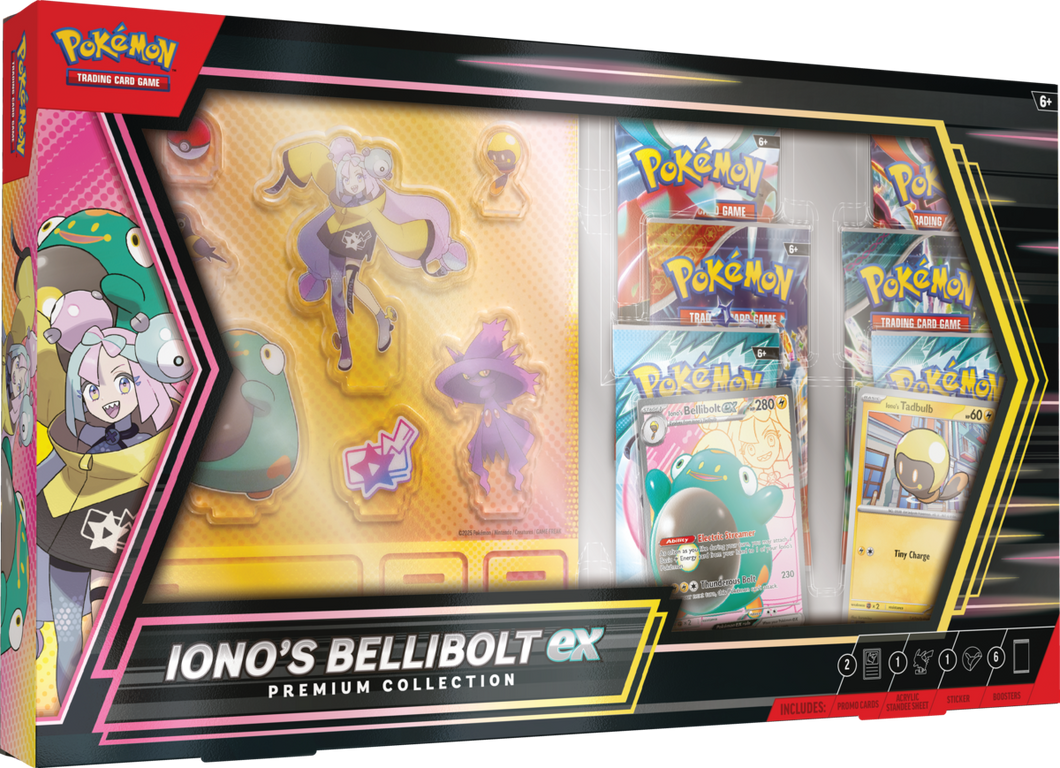 Pokemon: Iono's Bellibolt ex Premium Collection