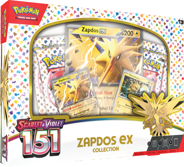 Pokemon: 151 Zapdos ex Collection