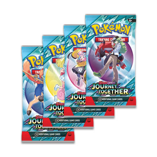 [LIMIT 4] Pokemon: Journey Together Booster Packs