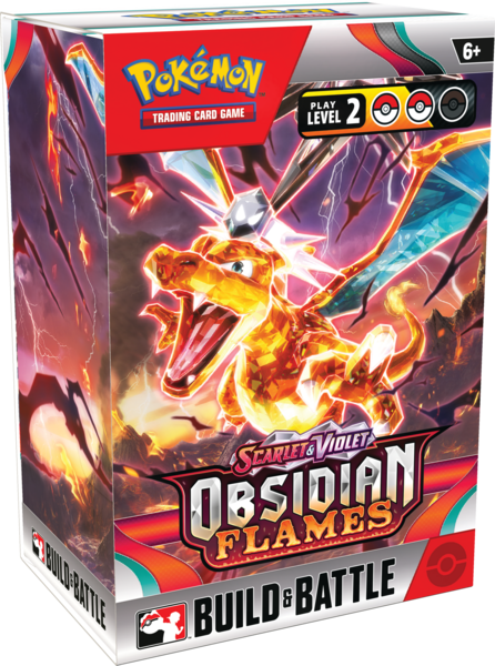 Pokemon: Obsidian Flames Build & Battle & Stadium Boxes