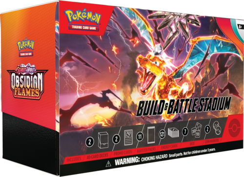 [CLEARANCE] Pokemon: Obsidian Flames Build & Battle & Stadium Boxes