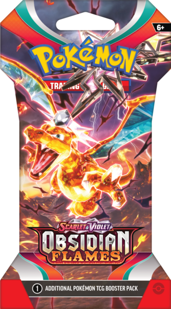 Pokemon: Obsidian Flames Sleeved Booster Pack