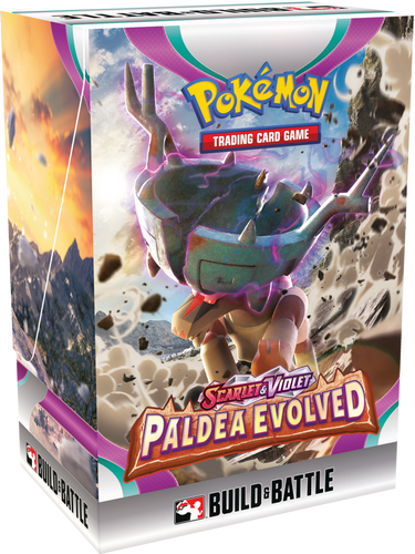 Pokemon Paldea Evolved Build & Battle Prelease kit Preorder