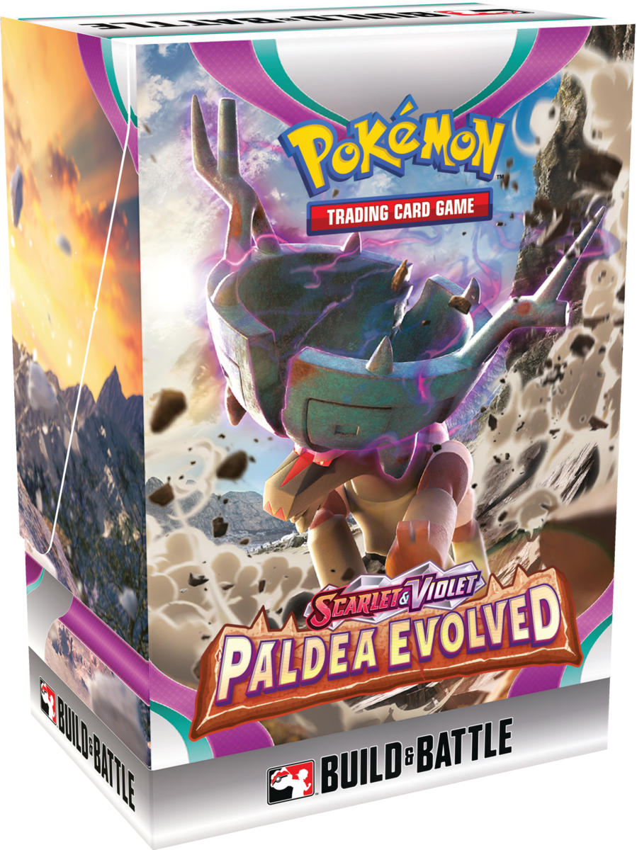 Pokemon Paldea Evolved Build & Battle Prelease kit Preorder