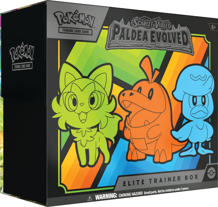 [CLERANCE] Pokemon: Paldea Evolved Elite Trainer Box