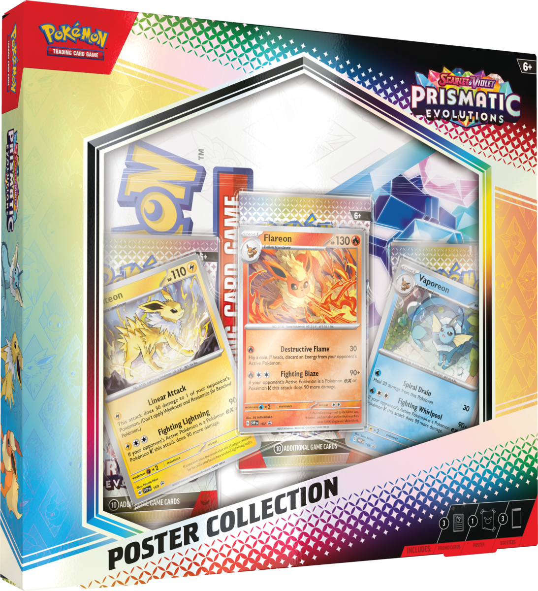 Pokemon: Prismatic Evolutions Poster Collection Pokemon: Prismatic Evolutions Poster Collection