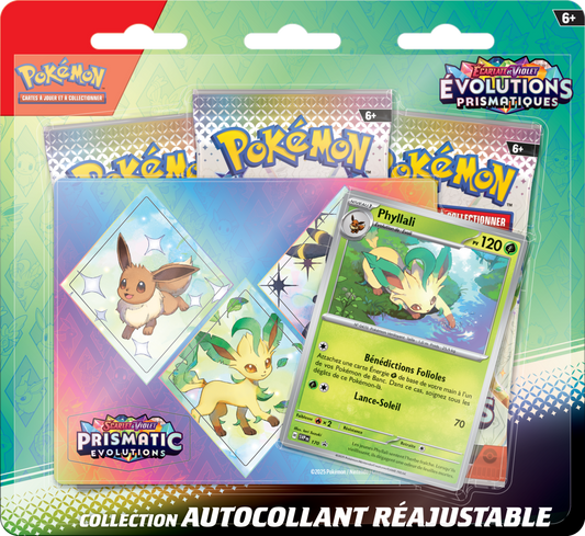 Pokemon: Prismatic Evolutions Tech Sticker Collection
