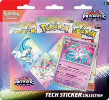 Load image into Gallery viewer, Pokemon: Prismatic Evolutions Tech Sticker Collection