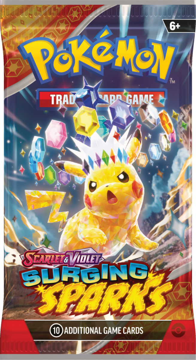 [LIMIT 4] Pokemon: Surging Sparks Booster Pack