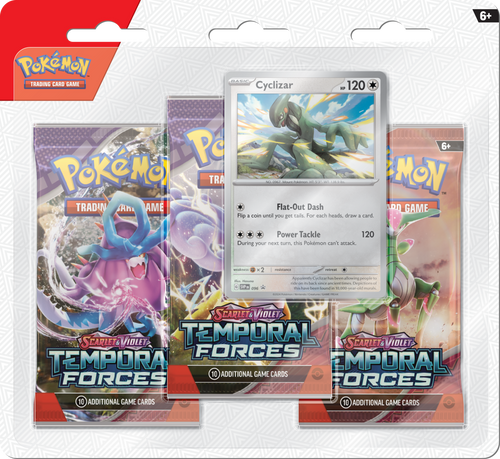 Pokemon: Temporal Forces 3 Booster Pack Blister (Cyclizar)