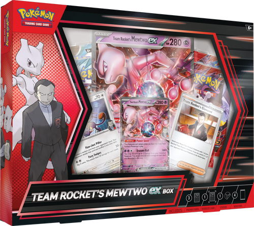 Pokemon: Team Rocket's Mewtwo ex Box