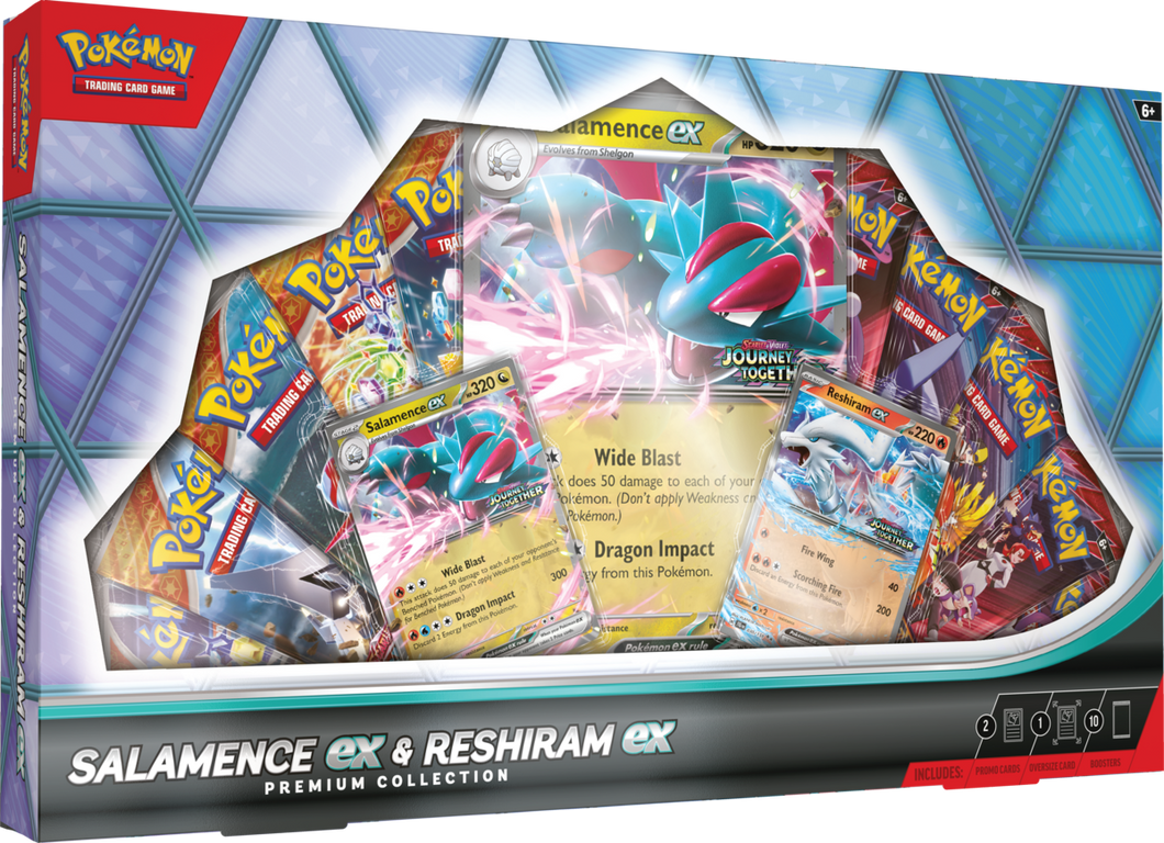 Pokemon: Salamence ex & Reshiram ex Premium Collection