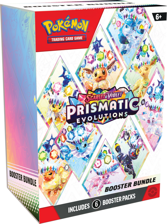 Pokemon: Prismatic Evolutions Booster Bundle