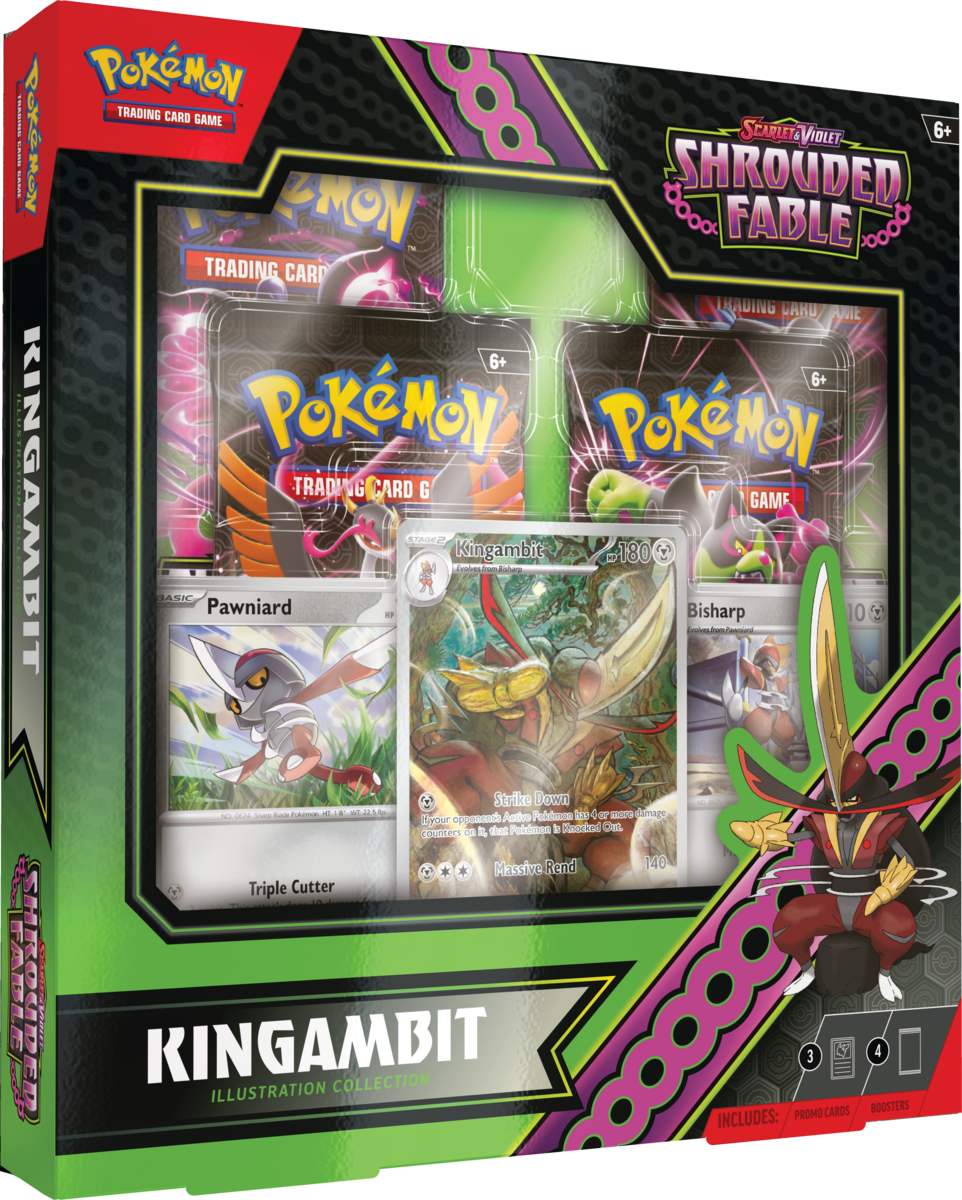 Pokemon: Shrouded Fable Kingambit Illustration Collection
