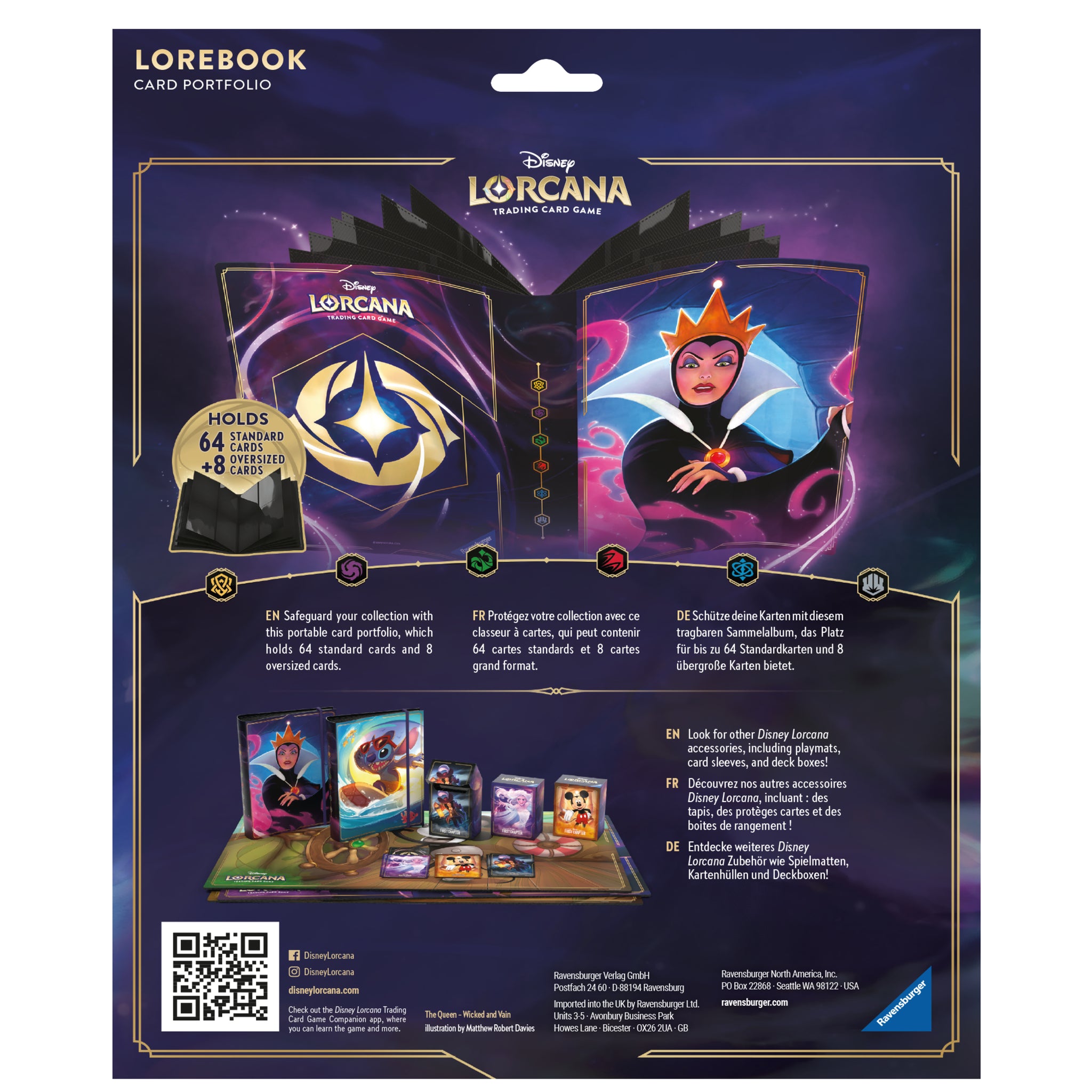 Lorcana: The First Chapter Portfolios (Maleficent/Stitch) Lorcana: The First Chapter Portfolios (Maleficent/Stitch)
