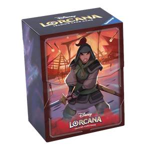 Lorcana: Rise of the Floodborn Deck Boxes (Mulan/Sisu)