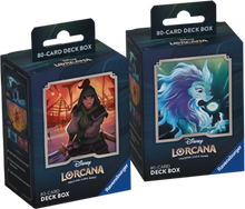 Load image into Gallery viewer, Lorcana: Rise of the Floodborn Deck Boxes (Mulan/Sisu)