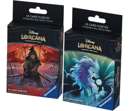 Lorcana: Rise of the Floodborn Sleeves (Mulan/Sisu)