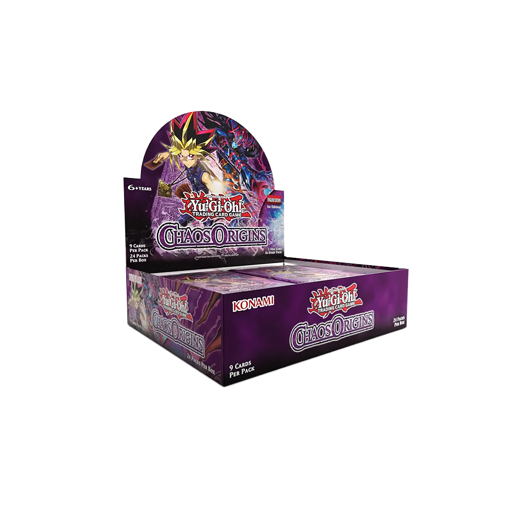 YuGiOh: Chaos Origins Booster Box | Show Kase Collectibles