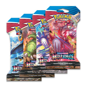 Pokemon: Battle Styles Sleeved Booster Packs Available Now