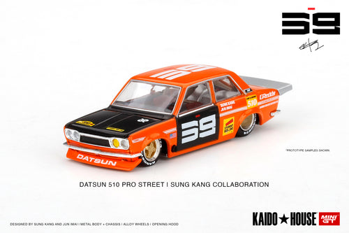 Kaido House x Mini GT: Datsun 510 (Orange)