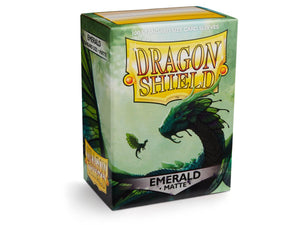 Dragon Shield Matte Emerald Sleeves
